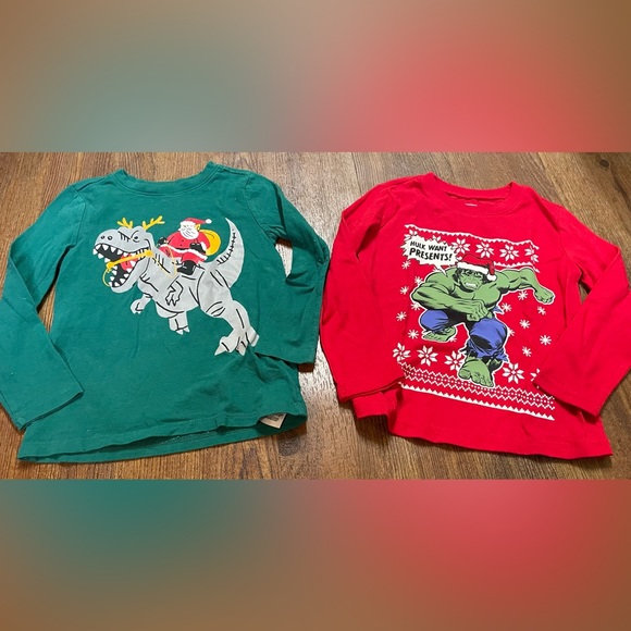 Two Christmas Shirts - Picture 1 of 5